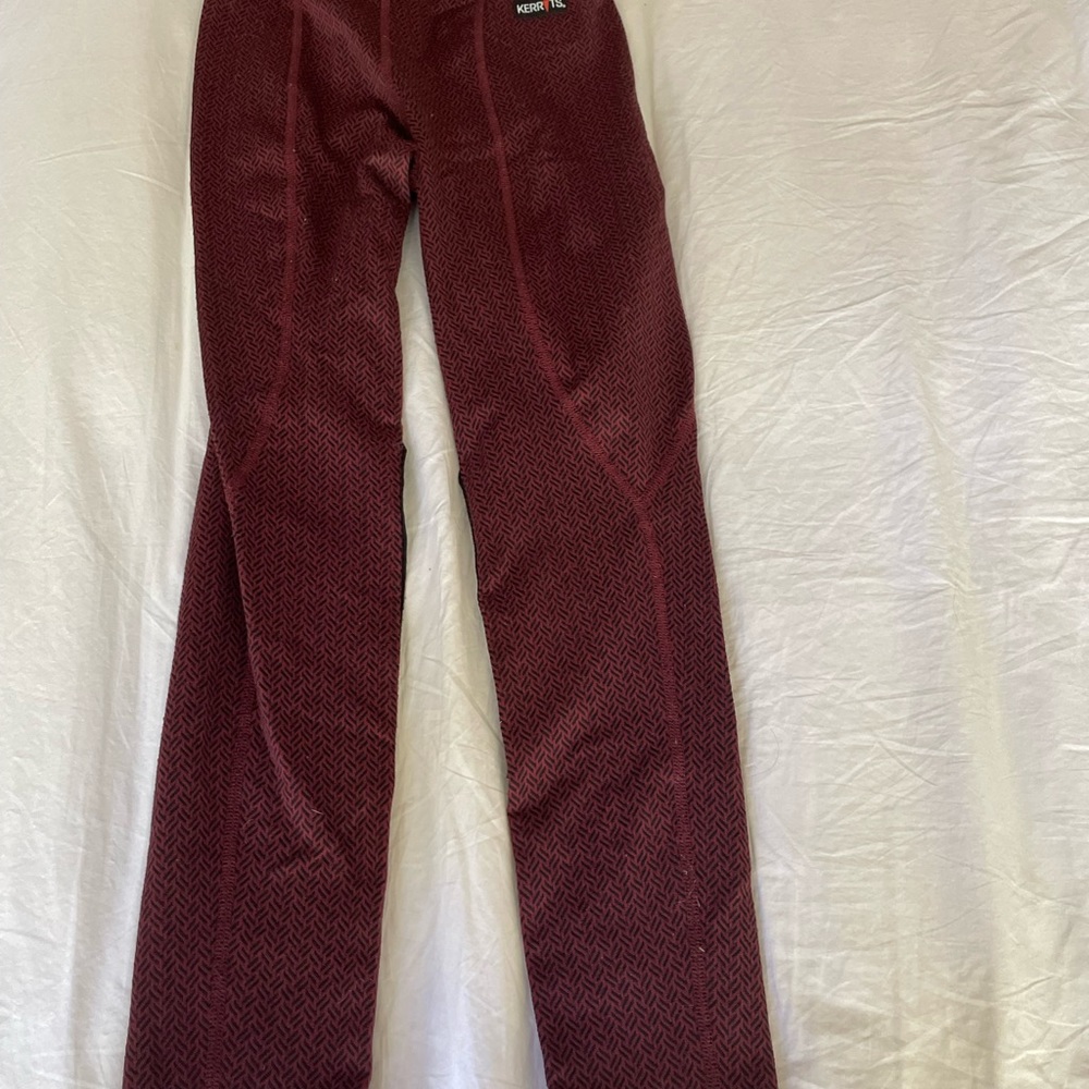 Red and Black Kids Large Horseback Riding Pants